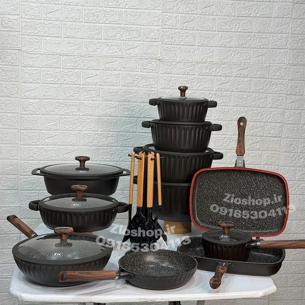 سرویس قابلمه 36 پارچه زیو